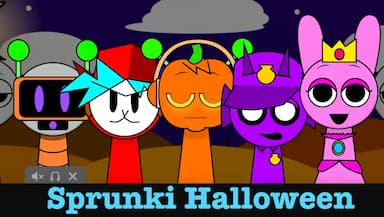 Sprunki Halloween Adventure